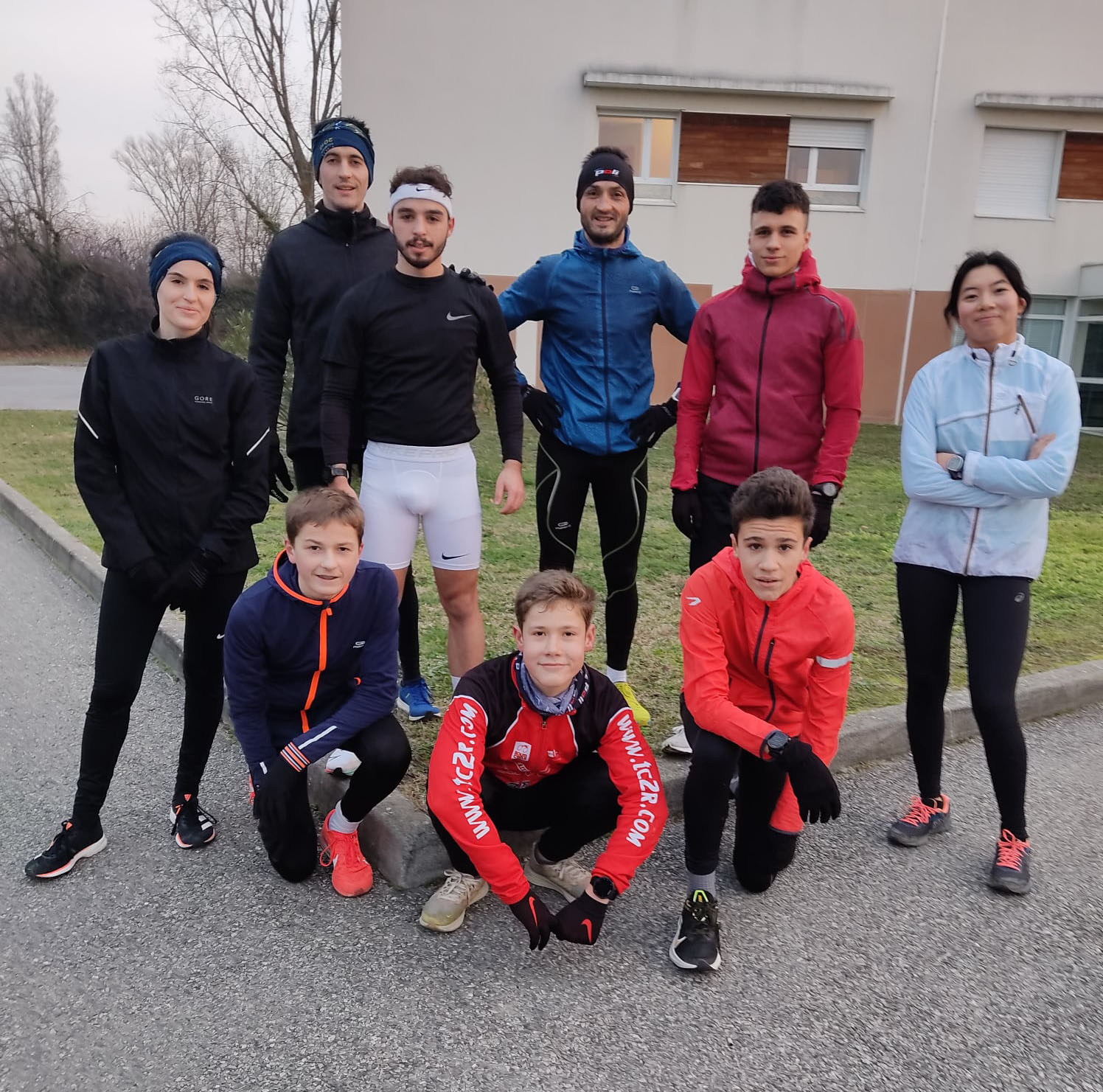 Dernier test du groupe demifond jeunes EATT