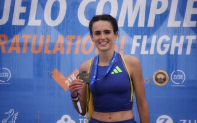 Octobre 2024 : nos couleurs partout et un superbe record sur semi pour Mélanie Allier